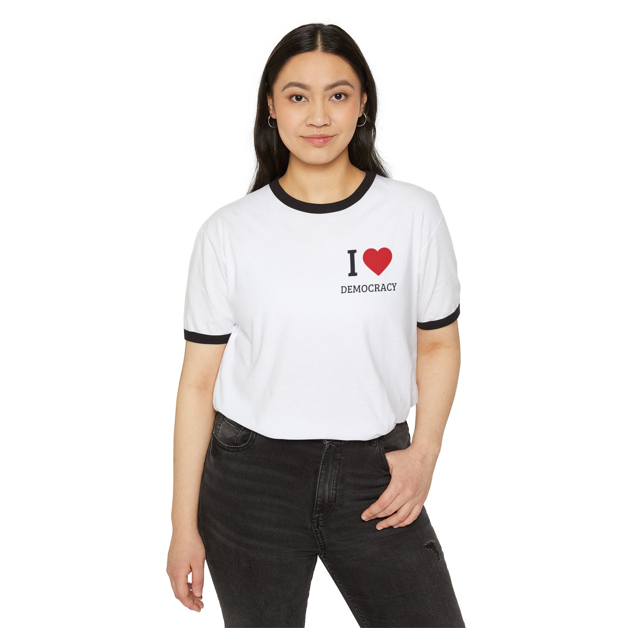 Unisex Cotton Ringer T-Shirt