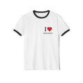 Copy of I  heart Democracy contrast sleeves neck T-Shirt