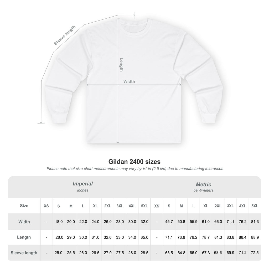 Long Sleeve Tee — "Love Is Love" Heart Photo Design