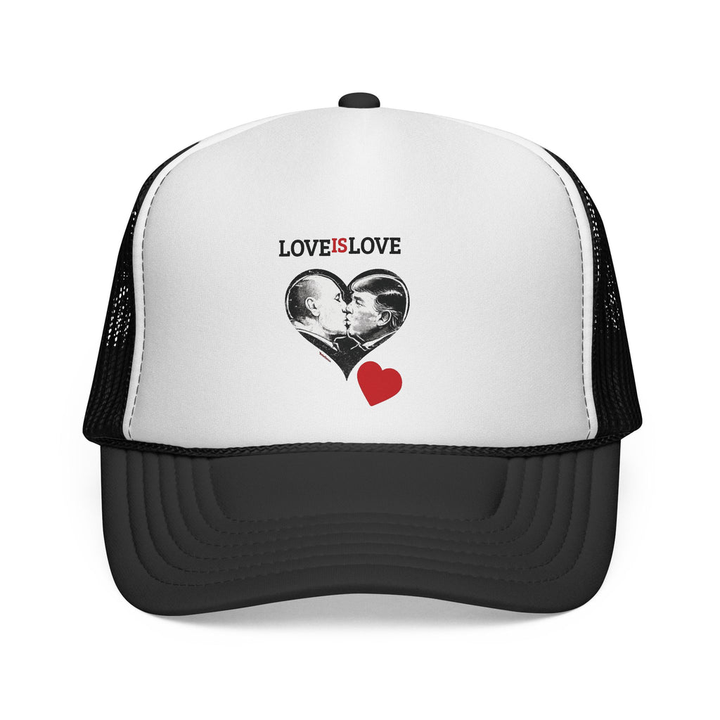 Red White Blue, Love Is Love | Red Heart Kiss