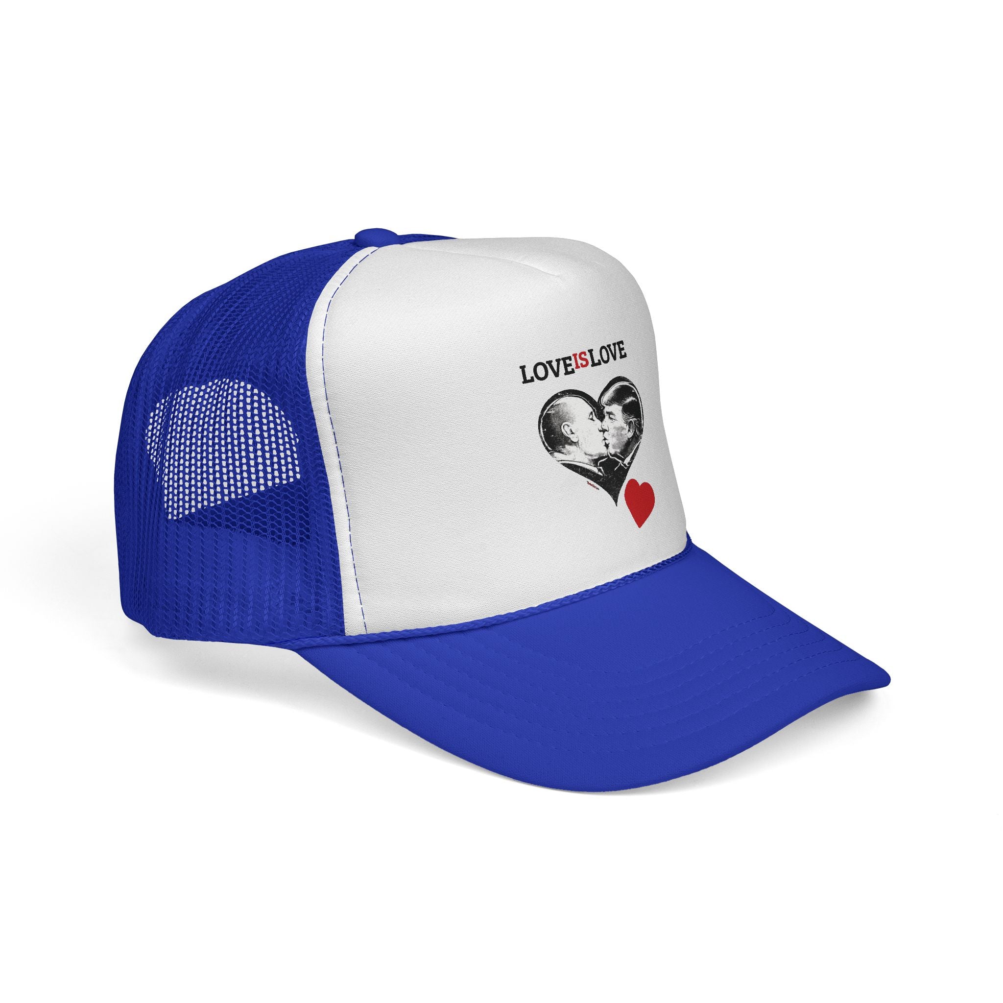 Red White Blue, Love Is Love | Red Heart Kiss