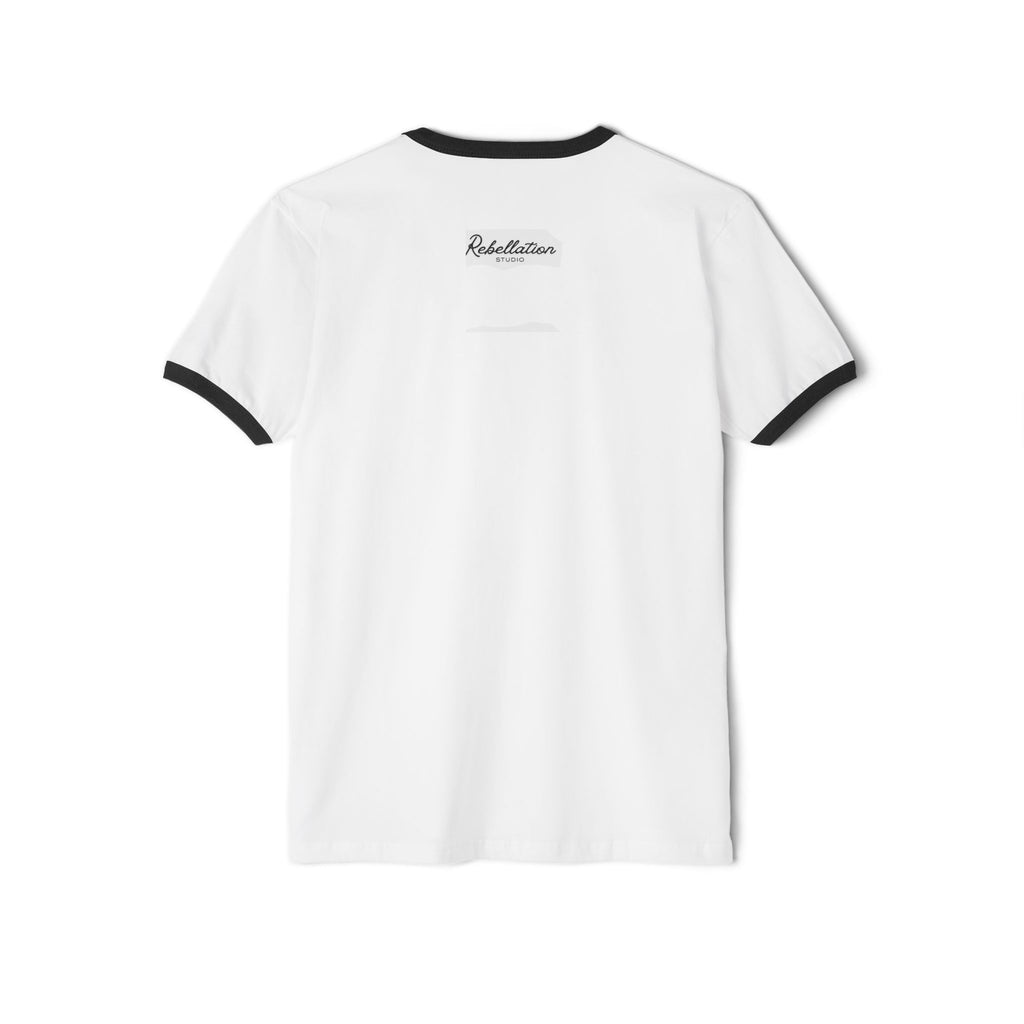 Copy of I  heart Democracy contrast sleeves neck T-Shirt